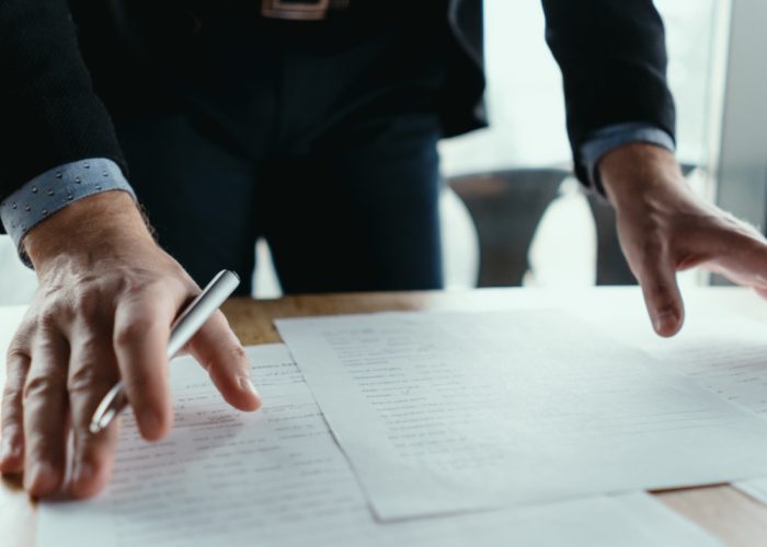 Signing documents